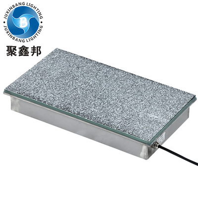 LED发光地砖灯广场亮化地砖灯24V不锈钢仿石发光砖户外防雨地砖灯|ru