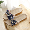 Slippers, footwear indoor, non-slip cute slide with bow