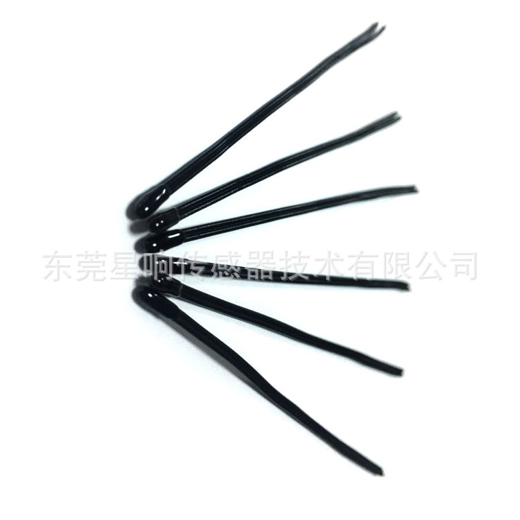 厂家供应各类NTC热敏电阻10K 1% 3435 带PVC线环氧封装温度传感器