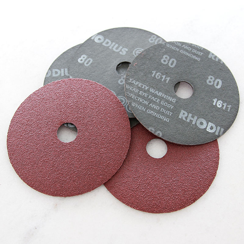 钢纸砂盘RHODIUS抛光片100*16 P24/36/40/60/80/100/120多规格