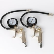 充气胎压枪 多功能汽车胎压计 轮胎压力表 气动打气测气压 充气表