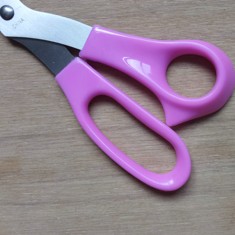 8寸不锈钢家用剪刀 裁缝剪刀 日用锋利办公弯剪刀 厂家定制详情124