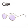 Fashionable trend marine glasses solar-powered suitable for men and women, retro sunglasses, city style