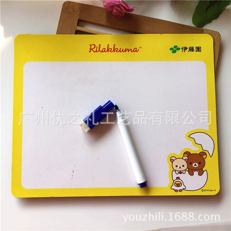 Магнитная доска объявлений детская доска для граффити мультфильм на заказ доска для письма поставка рекламный логотип рисование