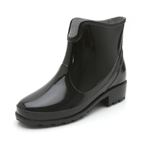 Giày PVC mới mang giày nữ mưa bán buôn Hàn Quốc ống ngắn thoải mái giày chống nước mưa chống trượt giày cao su Giày đi mưa nữ