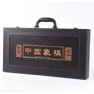 玉器工艺品新疆和田玉青玉象棋中国象棋文玩礼盒套装大气商务礼品