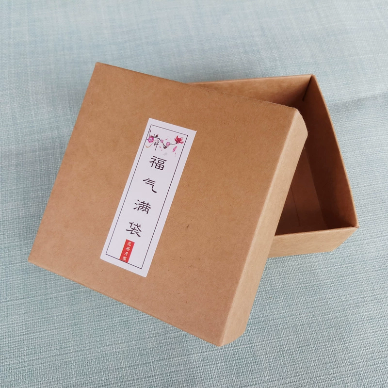 Подарочная коробка Huidimensg длинная квадратная Подарочная коробка простая Модная Портативная Подарочная коробка с крышкой