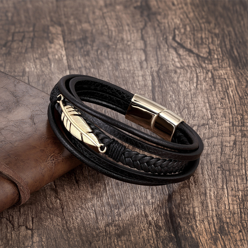 Elegant Leather Bracelet