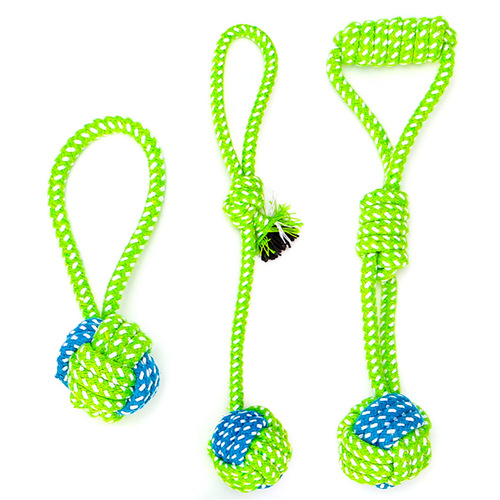 Manufacturer's new pet toy combination set, pet cotton rope toy, dog toy, bite-resistant dog toy