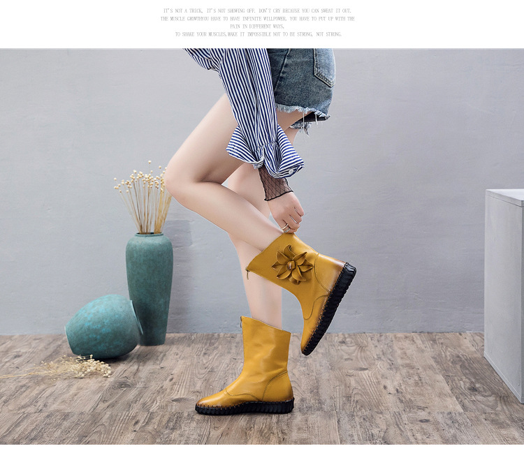 Bottes femme en En cuir - Ref 3355505 Image 22