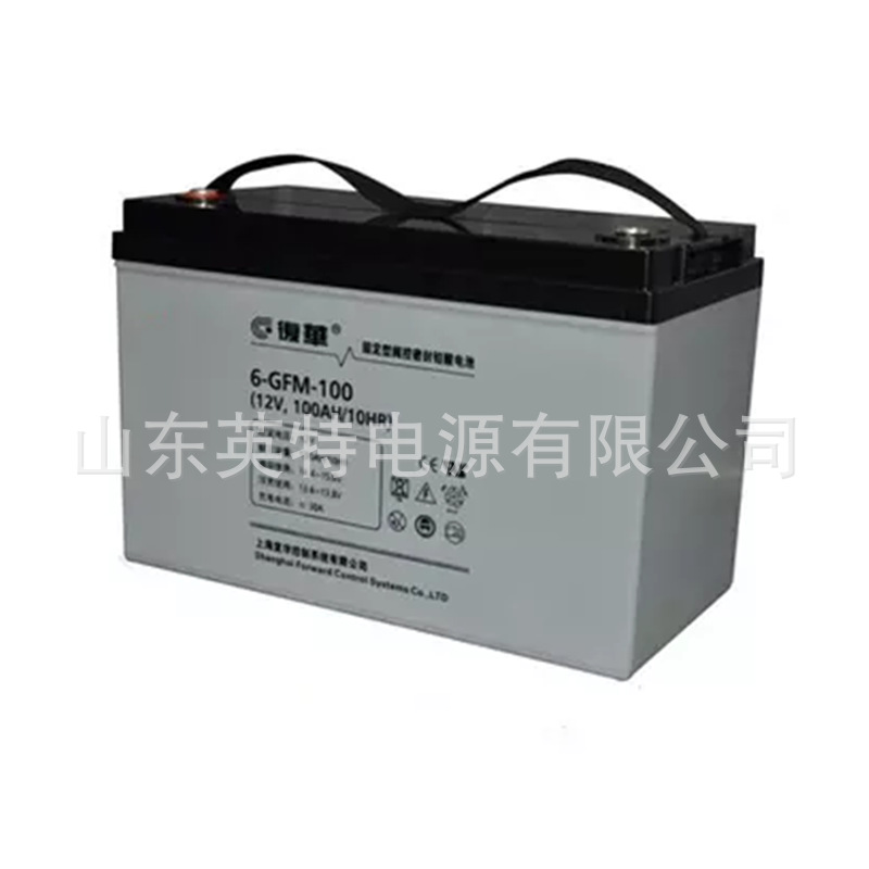 复华POWERSON蓄电池6-GFM-100(12V100AH)消防UPS、EPS直流应急电