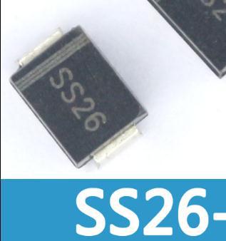 肖特基贴片二管SS26 SMB/DO-214AA 2A 60V LED驱动电源