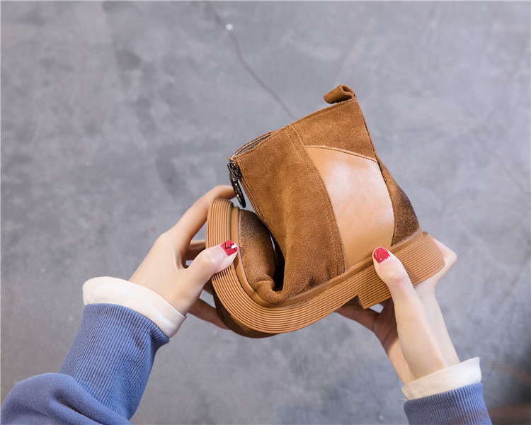 Bottes femme en En cuir - Ref 3355089 Image 73