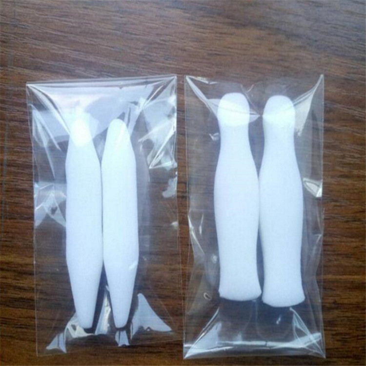 波浪型鼻塞海棉 防灰尘海绵头 吸水柔软海绵块 鼻塞棉头