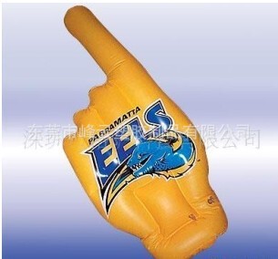 Manufacturer customized PVC inflatable palms PVC inflatable fingers…