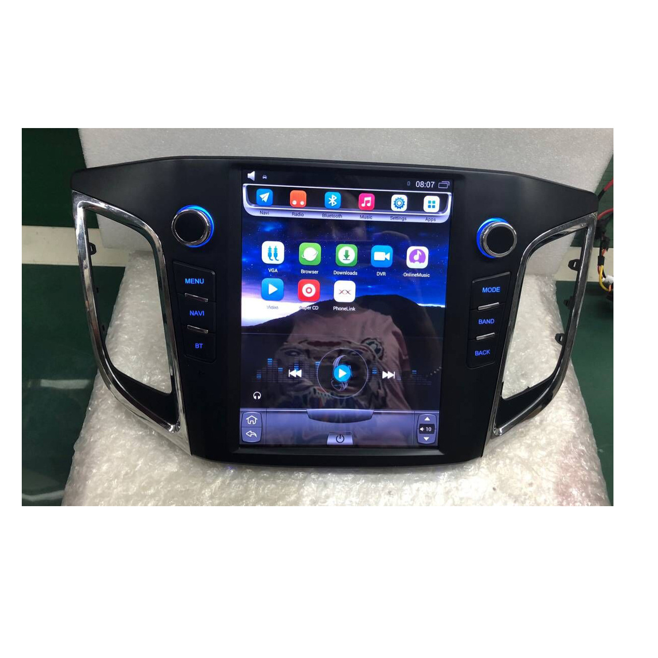 modern IX25 style vehicle intelligence Voice control Android Rear View Recorder Integrated machine