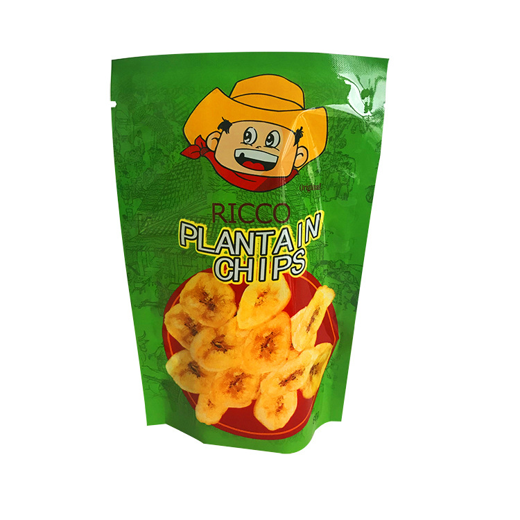 薯片榴莲水果猕猴桃芒果干香蕉片镀铝复合食品塑料包装袋子彩印