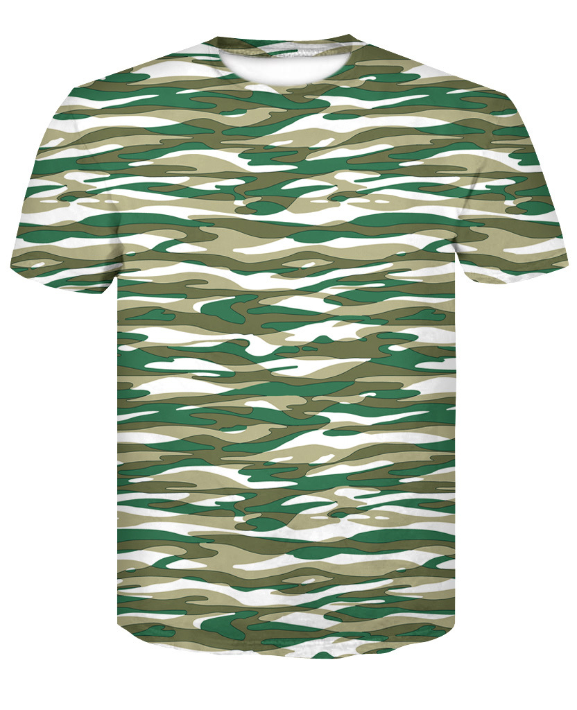 DX018-T恤短袖模版-前