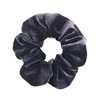 Qi Ji Amazon Fashion Hair 46 Color Velvet Golden Velvet Large -intestine Ring Head Flower Manufacturer