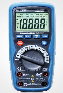 CEM华盛昌DT-9928/9928T 专业防水全保护数字万用表