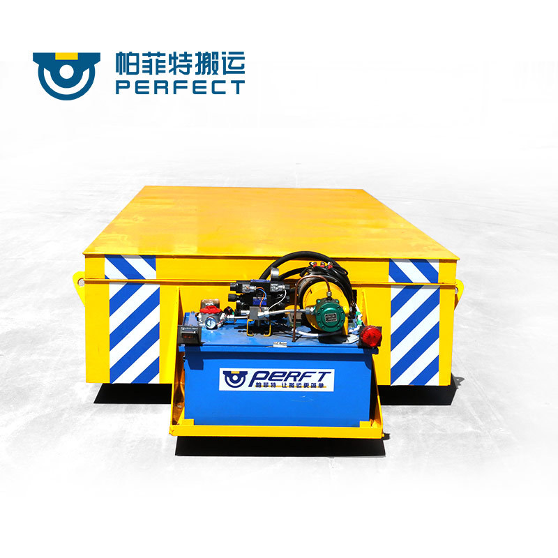 无轨电动转运车  车间地平车铸件运输车 40T电动无轨转运车