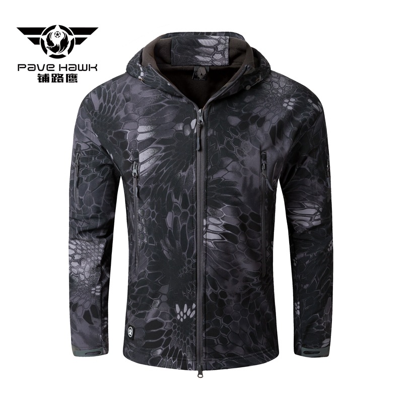 鲨鱼皮上衣 黑色蟒纹1.jpg