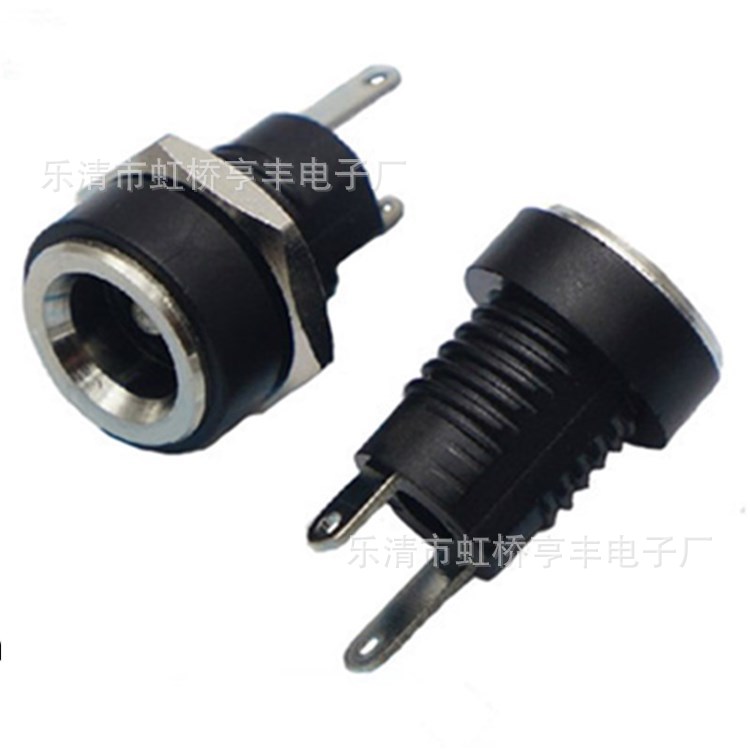 厂家低价销售DC-022B电源插座 5.5*2.1直流电源DC插座5.5*2.5mm