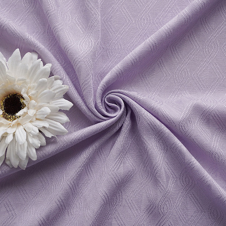 45 * 45 cotton dệt vải jacquard màu tím váy hình học hàng đầu nhuộm quần áo vải mới Bông người