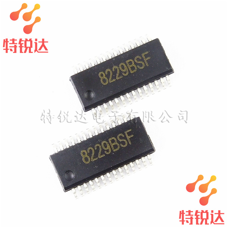 TTP229-BSF 丝印：8229BSF SSOP-28 16键电容式触摸芯片 TONTEK