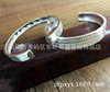 Copper silver fashionable silver bracelet, wholesale, Korean style