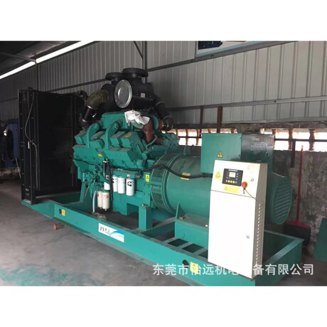 康明斯600kw二手发电机组 KTA38-G2 V型12缸柴油发电机组