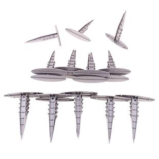 Silver Grey Plastic Nail Gardening Ground Cloth Nail Tent Shade Net Garden Net Fixed Nail Oil Cloth Anti-Grass Cloth Lawn Nail