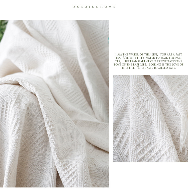 Off-white Rhombus Blanket 1