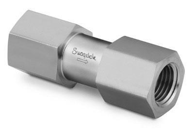 CNG加气站专用高压不锈钢卡套单向阀