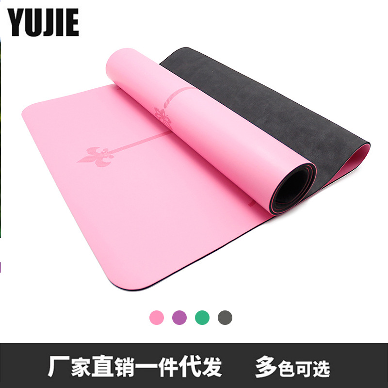 pu橡胶瑜伽垫 定制体位线土豪瑜伽垫 天然橡胶瑜伽垫 瑜伽垫子|ms