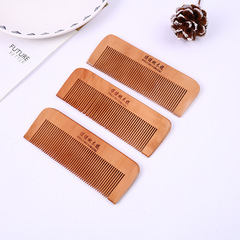 Straight from the comb manufacturer: Large-sized, anti-static, hair-loss prevention wooden combs (made of peach wood or sandalwood) — perfect for at-home use and ideal for scalp meridian massage.