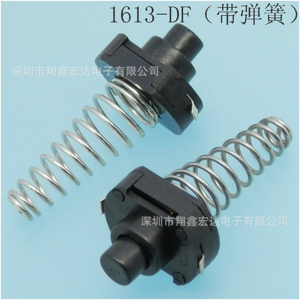 PS22F02直键按压式自无锁复位按钮开关