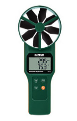 EXTECH AN320大型叶片CFM/CMM风速计/湿度计加CO2