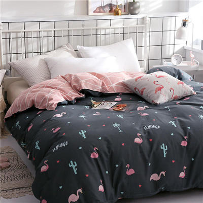 厂家直销 纯棉被套单件被罩全棉100纯棉斜纹卡通儿童被罩一件代发|ru