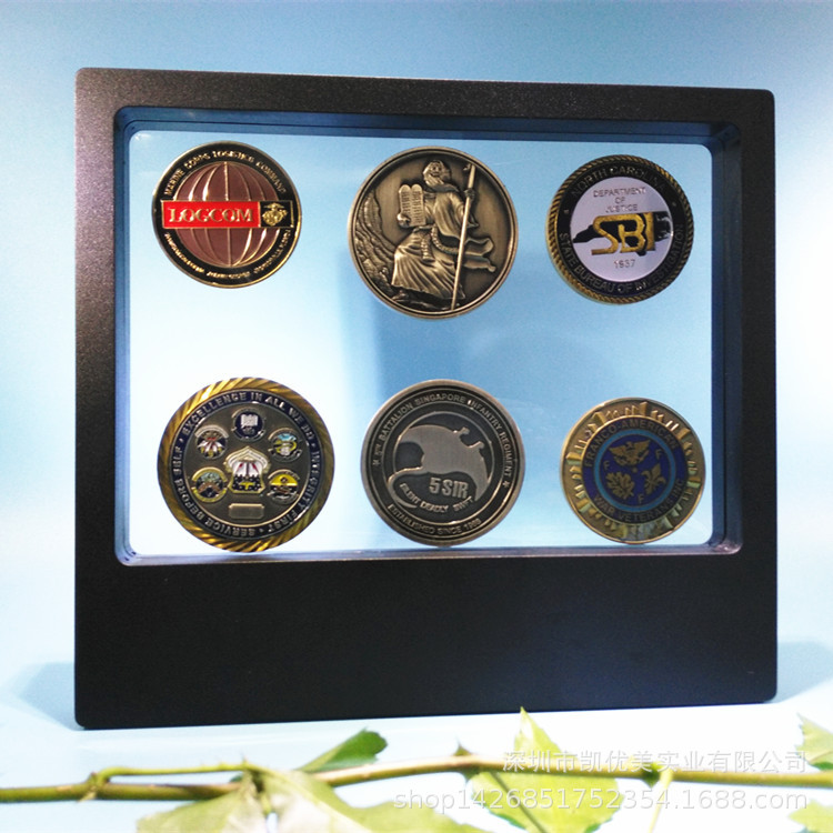 批发相框展示架200*180mm项链充电宝耳塞注塑盒透明盒3D悬浮盒