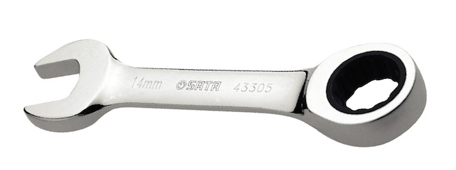 40335新型全抛光两用扳手,10mm/世达