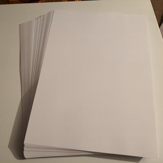 Giấy in phun 120-300g một mặt có độ bóng cao giấy màu phun mực giấy in phun Giấy fax nhiệt