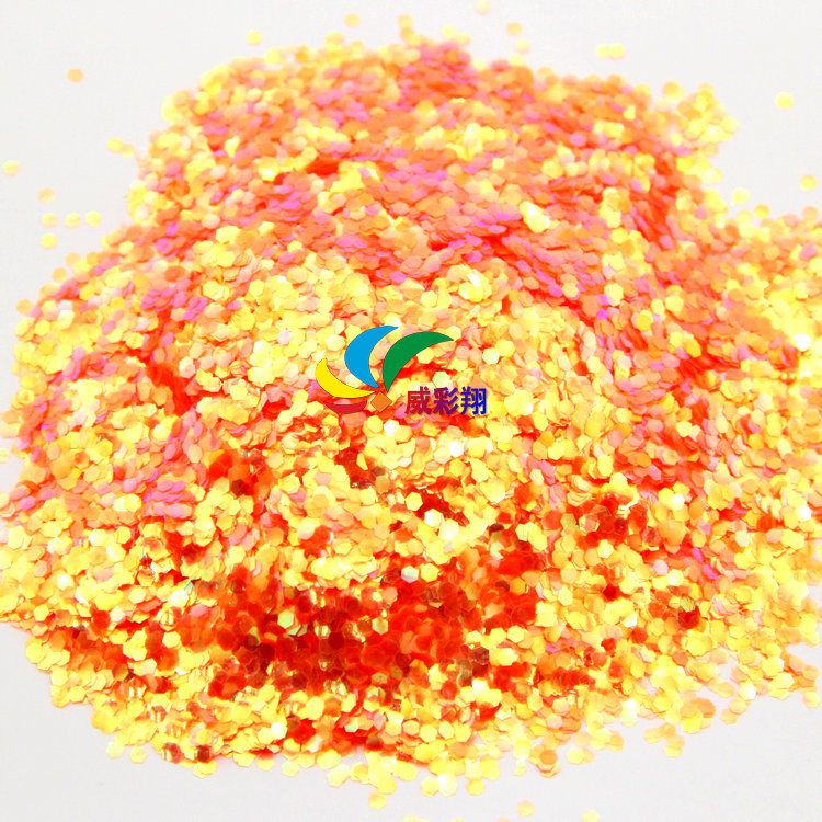 Wholesale of gold onion powder, sequins, hexagonal heart, five-pointed star, irregular-shaped laser colored PET sequins, nail gold powder and glitter powder pic 33