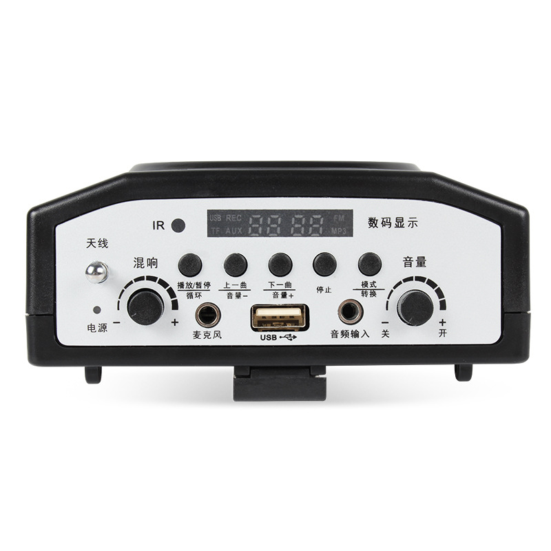 JIY无线蓝牙音箱 喊话导游教学老师收款摆地摊收音机小蜜蜂扩音器