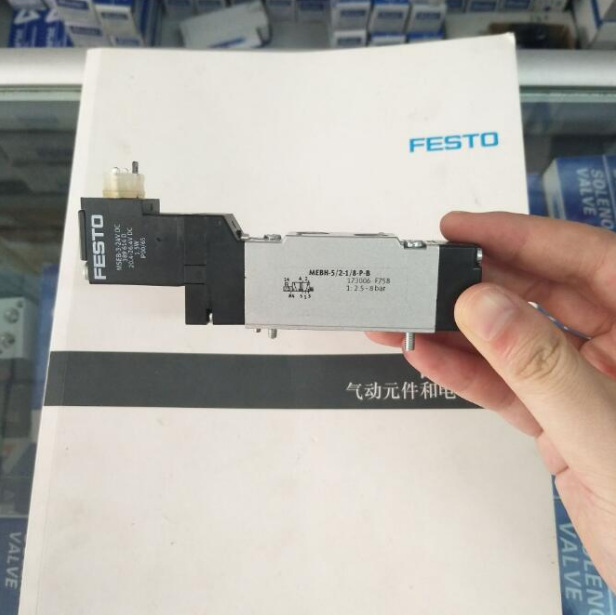 原装FESTO 电磁阀MEBH-5/2-5,0-B-230AC 173113 正品