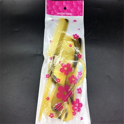 Bull Tendon Four-piece Set comb comb Pointed tail comb mirror Carry