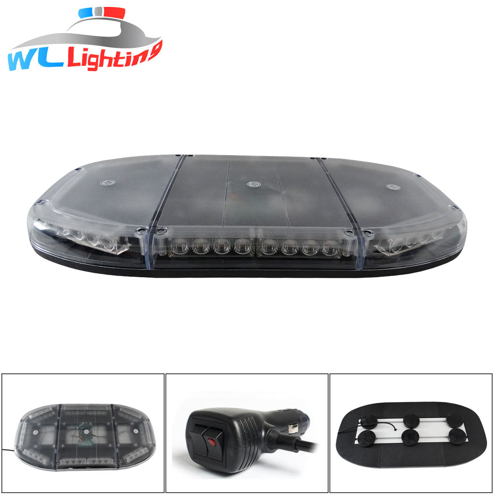 厂家直销 40LED 汽车迷你短排警示灯 爆闪警示灯 频闪灯 53CM