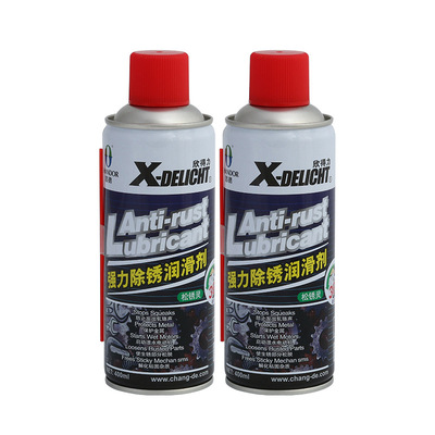 欣得力强力除锈润滑剂 螺栓松动剂 松锈灵 防锈润滑剂喷剂 400ml|ru