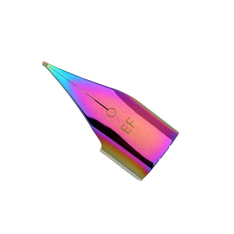 厂家批发英雄礼赞7008钢笔明尖飞机尖18K真金EF尖通用英雄296 359|ru