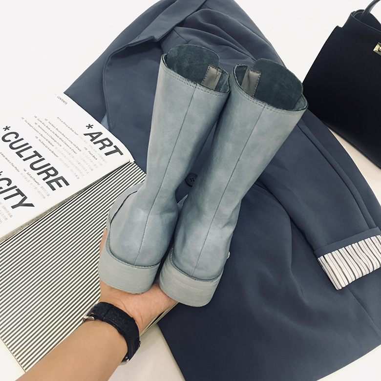 Bottes femme en En cuir - Ref 3354714 Image 36